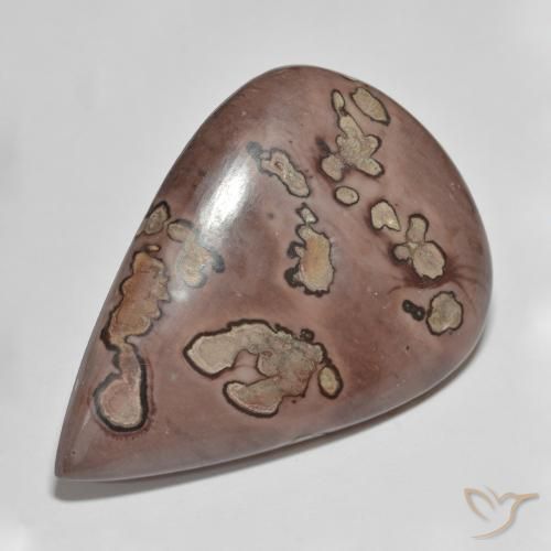 Jaspe Multicolorido Natural 39.91ct, Formato de pêra, Opaco
