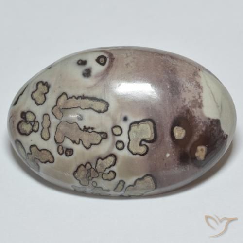 37.10ct Natural Multicolorido Jaspe, oval, Opaco