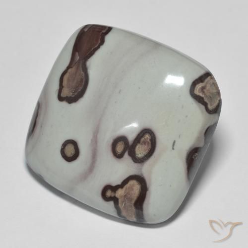 Jaspe Multicolorido Natural 29.21ct, Almofada, Opaco