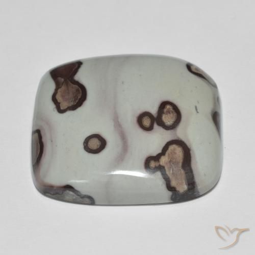 Jaspe Multicolorido Natural 29.21ct, Almofada, Opaco