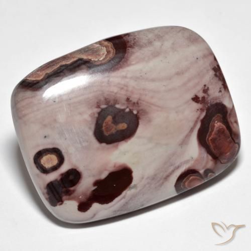 42.63ct Natural Multicolorido Jaspe, Almofada, Opaco