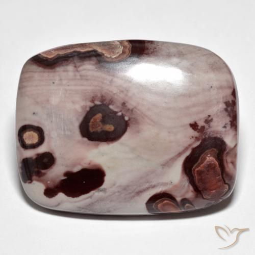 Jaspe Multicolorido Natural 42.63ct, Almofada, Opaco