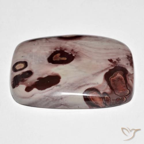 Jaspe Multicolorido Natural 42.63ct, Almofada, Opaco