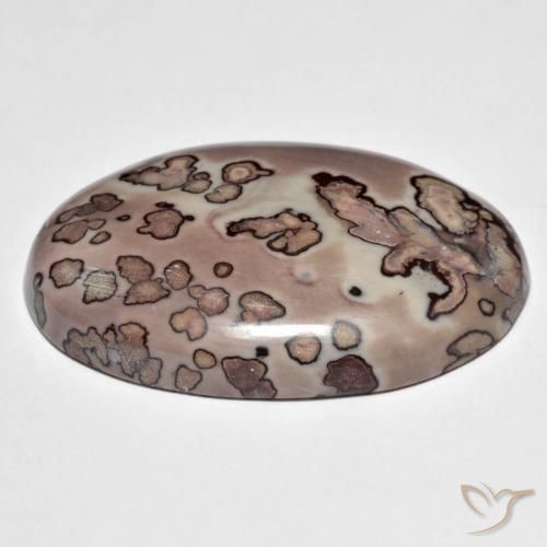 Jaspe Multicolorido Natural 44.30ct, oval, Opaco