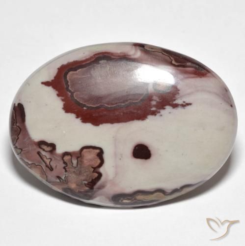 Jaspe Multicolorido Natural 26.67ct, oval, Opaco