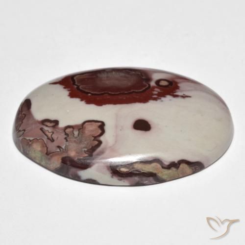 Jaspe Multicolorido Natural 26.67ct, oval, Opaco