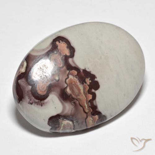 Jaspe Multicolorido Natural 47.57ct, oval, Opaco