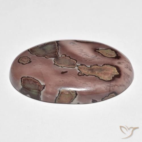 Jaspe Multicolorido Natural 34.00ct, oval, Opaco