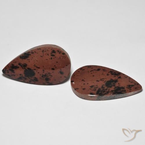 Pedras preciosas de Jaspe Multicolorido natural de 25.56 ct, Formato de pêra, Opaco