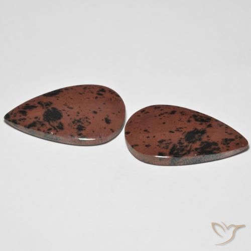 Pedras preciosas de Jaspe Multicolorido natural de 25.56 ct, Formato de pêra, Opaco