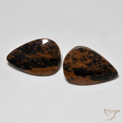 11.62ctw Natural Multicolorido Jaspe, Formato de pêra, Opaco, Photo A