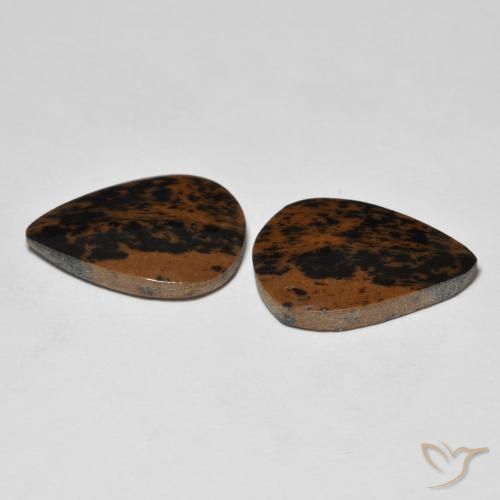Pedras preciosas de Jaspe Multicolorido natural de 11.62 ct, Formato de pêra, Opaco