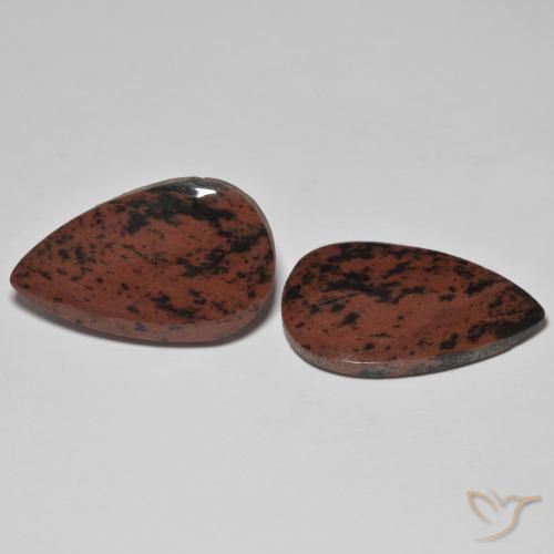 Pedras preciosas de Jaspe Multicolorido natural de 24.81 ct, Formato de pêra, Opaco