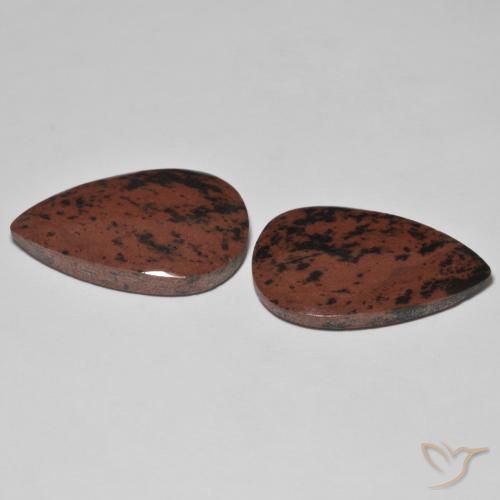 Pedras preciosas de Jaspe Multicolorido natural de 24.81 ct, Formato de pêra, Opaco