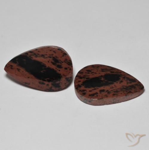 Pedras preciosas de Jaspe Multicolorido natural de 17.35 ct, Formato de pêra, Opaco