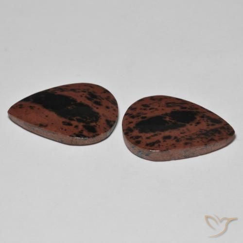 Pedras preciosas de Jaspe Multicolorido natural de 17.35 ct, Formato de pêra, Opaco