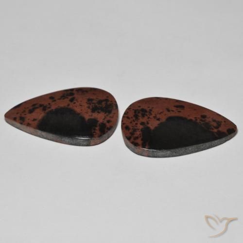 Pedras preciosas de Jaspe Multicolorido natural de 21.02 ct, Formato de pêra, Opaco