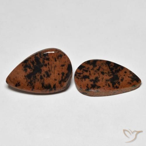 Pedras preciosas de Jaspe Multicolorido natural de 13.54 ct, Formato de pêra, Opaco