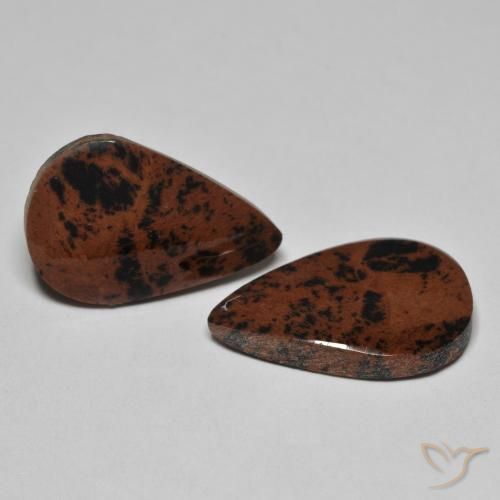 Pedras preciosas de Jaspe Multicolorido natural de 15.36 ct, Formato de pêra, Opaco