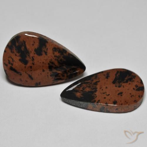 Pedras preciosas de Jaspe Multicolorido natural de 19.54 ct, Formato de pêra, Opaco