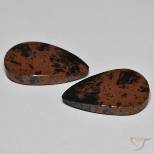 Pedras preciosas de Jaspe Multicolorido natural de 19.54 ct, Formato de pêra, Opaco