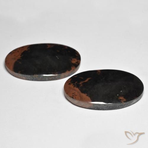 Pedras preciosas de Jaspe Multicolorido natural de 32.30 ct, oval, Opaco