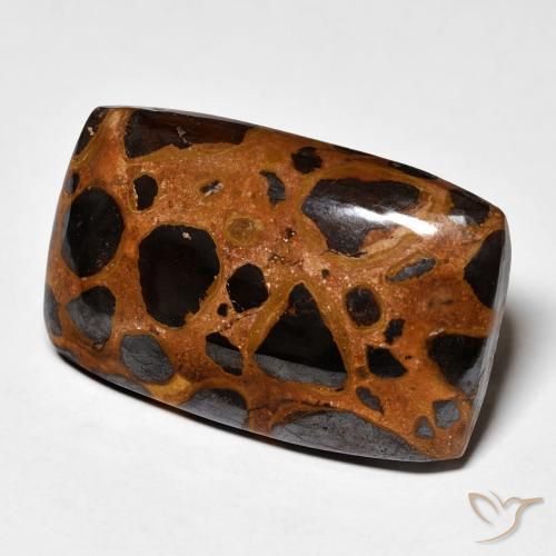 Jaspe Multicolorido Natural 25.23ct, Almofada, Opaco