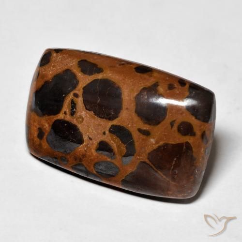 Jaspe Multicolorido Natural 22.00ct, Almofada, Opaco