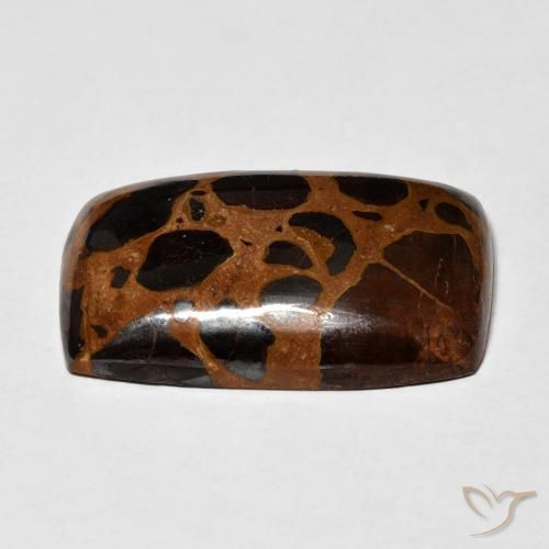 Jaspe Multicolorido Natural 22.00ct, Almofada, Opaco