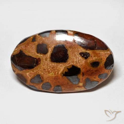 15.06ct Natural Multicolorido Jaspe, oval, Opaco
