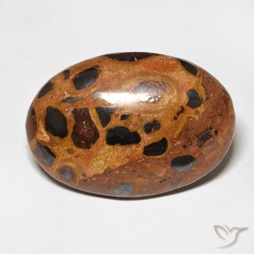13.09ct Natural Multicolorido Jaspe, oval, Opaco