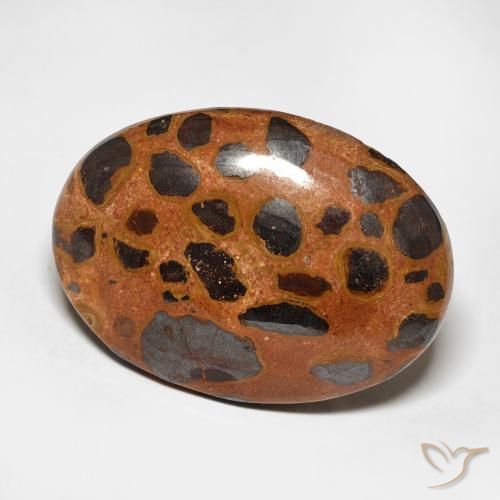 Jaspe Multicolorido Natural 17.25ct, oval, Opaco