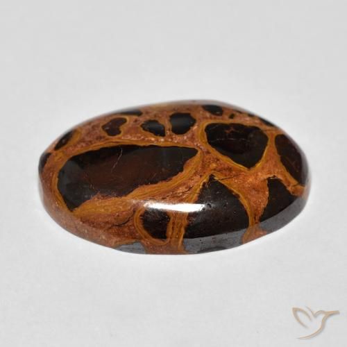 Jaspe Multicolorido Natural 17.26ct, oval, Opaco