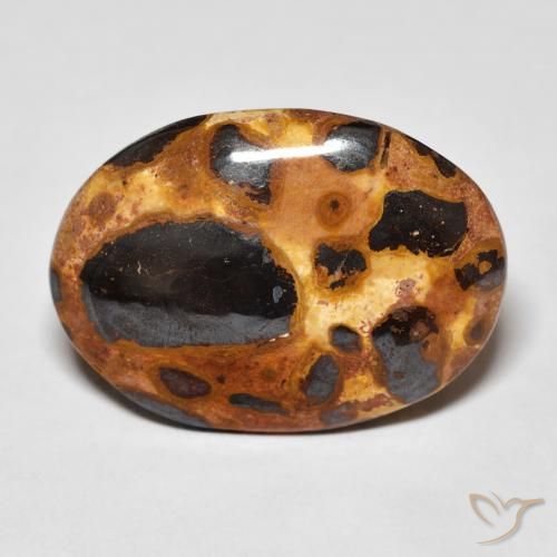 12.26ct Natural Multicolorido Jaspe, oval, Opaco