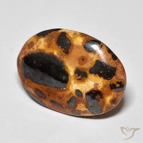 Jaspe Multicolorido Natural 12.26ct, oval, Opaco