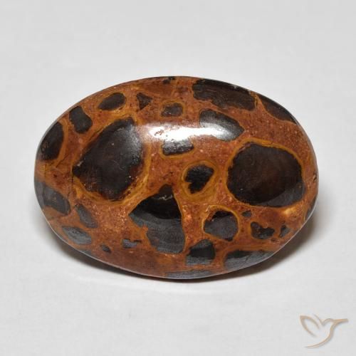 13.01ct Natural Multicolorido Jaspe, oval, Opaco