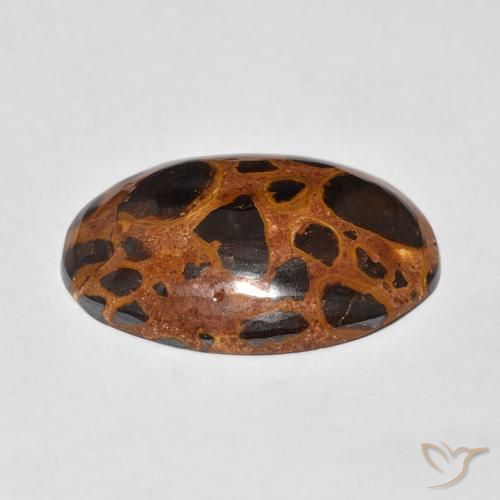 Jaspe Multicolorido Natural 13.01ct, oval, Opaco