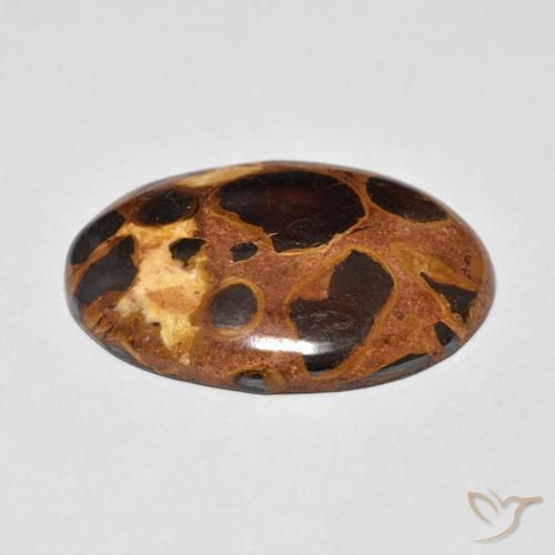 Jaspe Multicolorido Natural 14.20ct, oval, Opaco