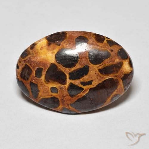 13.57ct Natural Multicolorido Jaspe, oval, Opaco