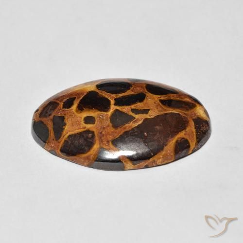 Jaspe Multicolorido Natural 13.57ct, oval, Opaco