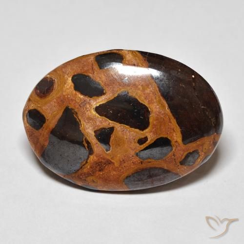 18.67ct Natural Multicolorido Jaspe, oval, Opaco