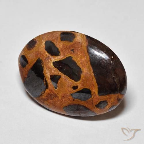 Jaspe Multicolorido Natural 18.67ct, oval, Opaco