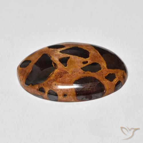 Jaspe Multicolorido Natural 18.67ct, oval, Opaco