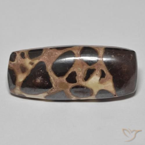 19.09ct Natural Multicolorido Jaspe, Almofada, Opaco