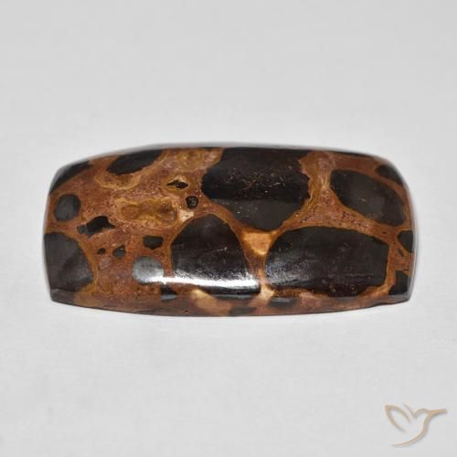 Jaspe Multicolorido Natural 32.40ct, Almofada, Opaco