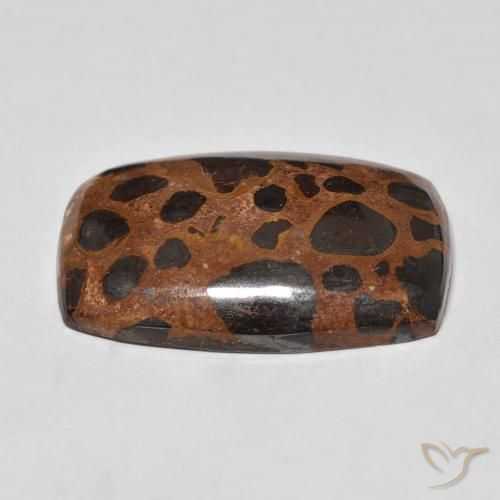 Jaspe Multicolorido Natural 22.48ct, Almofada, Opaco