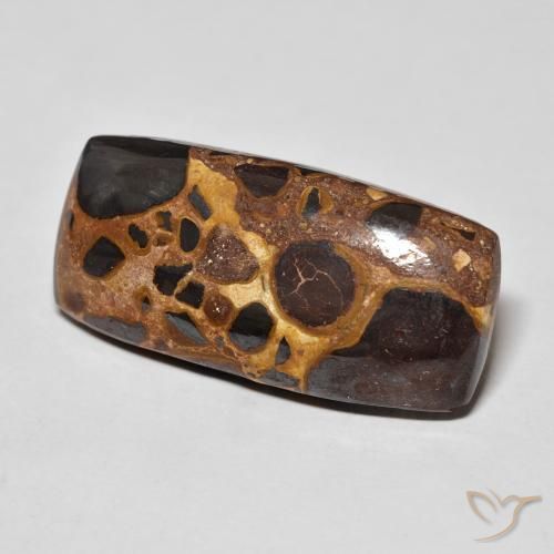 Jaspe Multicolorido Natural 21.10ct, Almofada, Opaco