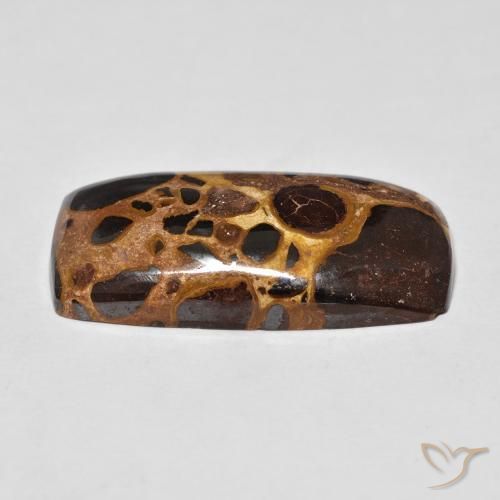 Jaspe Multicolorido Natural 21.10ct, Almofada, Opaco