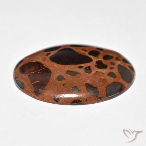 Jaspe Multicolorido Natural 28.07ct, oval, Opaco