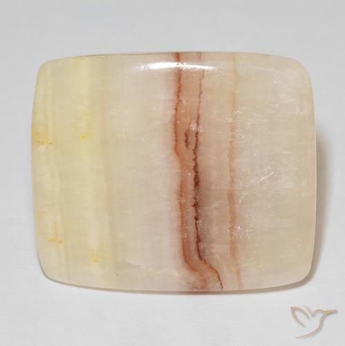 65.51ct Natural Multicolorido Jaspe, Almofada, Opaco